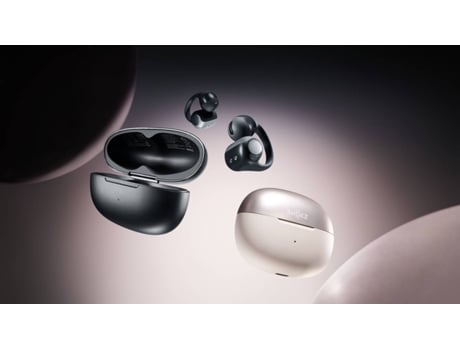 Auriculares Bluetooth AFTERSHOKZ OpenDots One (Over Ear - Autonomia: Até 10 horas - Cinzento)