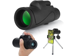Telescópio Monocular 40×60 Hd Bak4 Prisma Ip68 Adaptador Smartphone Tripé Bolsa Armazenamento Preto Bestvite