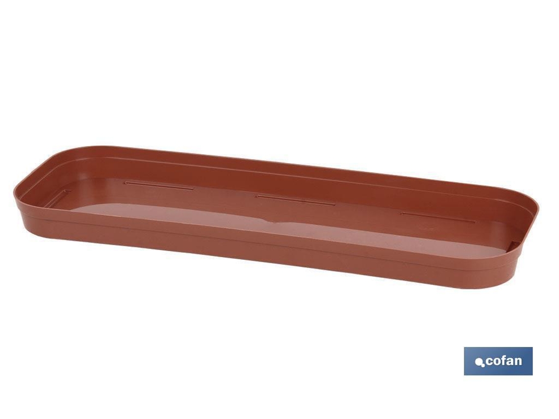 Prato Vaso Surfinia Ø60Cm Antracite COFAN