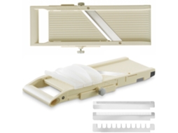 Fatiador De Mandolina Japonês Para Cortar Barras, 3 Lâminas Shogun Substituíveis 380 X 158 Mm Slowmoose