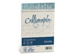 Envelope de caligrafia FAVINI Pergamena bege 25 peças