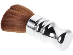 Escova De Cabeleireiro Silver Salon Com Cerdas Nylon Resistentes À Deformação E Cabo Ergonômico Para Limpeza Corte