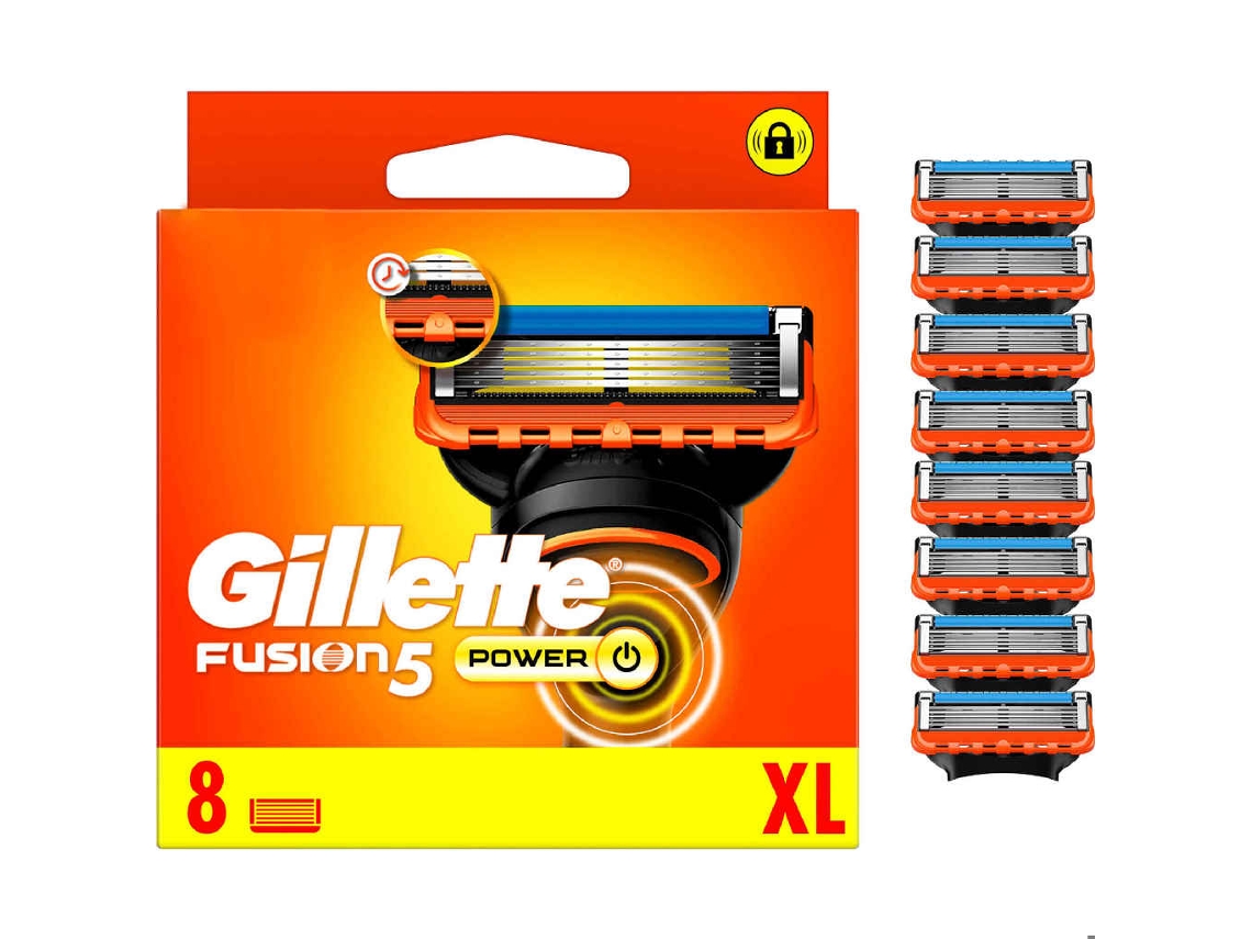 Recarga de Lâminas Fusion 5 Power GILLETTE