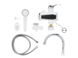 Chuveiro Elétrico Instantâneo 3000w G1/2 Grifo De Aço Inoxidável Banheiro