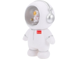 Abajur de Cabeceira em Formato de Porco Astronauta, Luz Noturna Decorativa para Quarto, Vinil. SFUSHOS