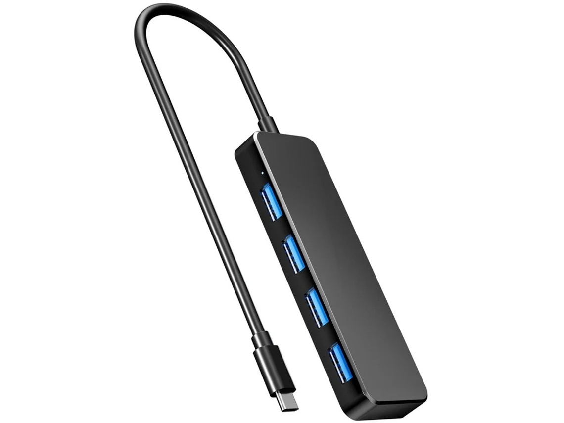 Hub Usb C 4 Portas, Divisor Usb C Para Hub Usb 3.0 Para Mac Pro, Imac, Ipad Pro, Chromebook, Pixelbook, Dell Xps, Samsung E Mais Dispositivos Bestvite
