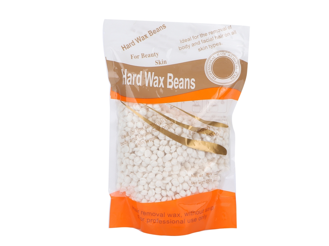2026 300g Cera de Quitar Pelo de Punto de Fusión Bajo Frijol para Pelo Fin Cuerpo Leche Blanca