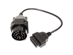 - Cabo De Diagnóstico Macho Obd2 20 Pinos Compatível Com Carro Bmw 31 Cm*