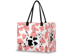 Bolsa Tropicallife Grande em Formato de Vaca Leiteira para Mulheres e Meninas 42 X 17 33 Cm Leite Designs