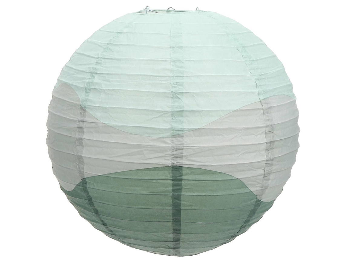Abajur De Papel Para Luminária Teto, 39,5 X 36 Cm, Pacote Com 1 Unidade-aquaforge