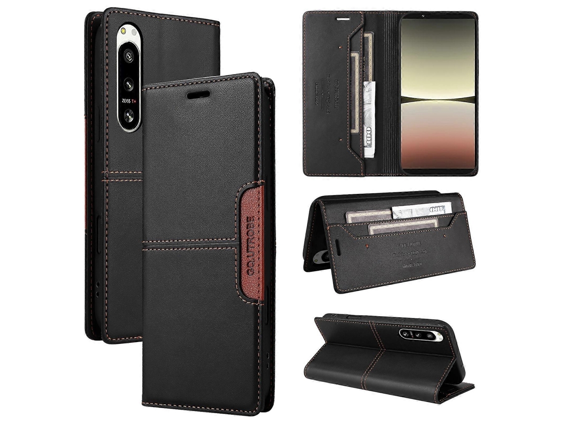 Capa De Couro Antirroubo Para Celular Gqutrobe G01 Rfid