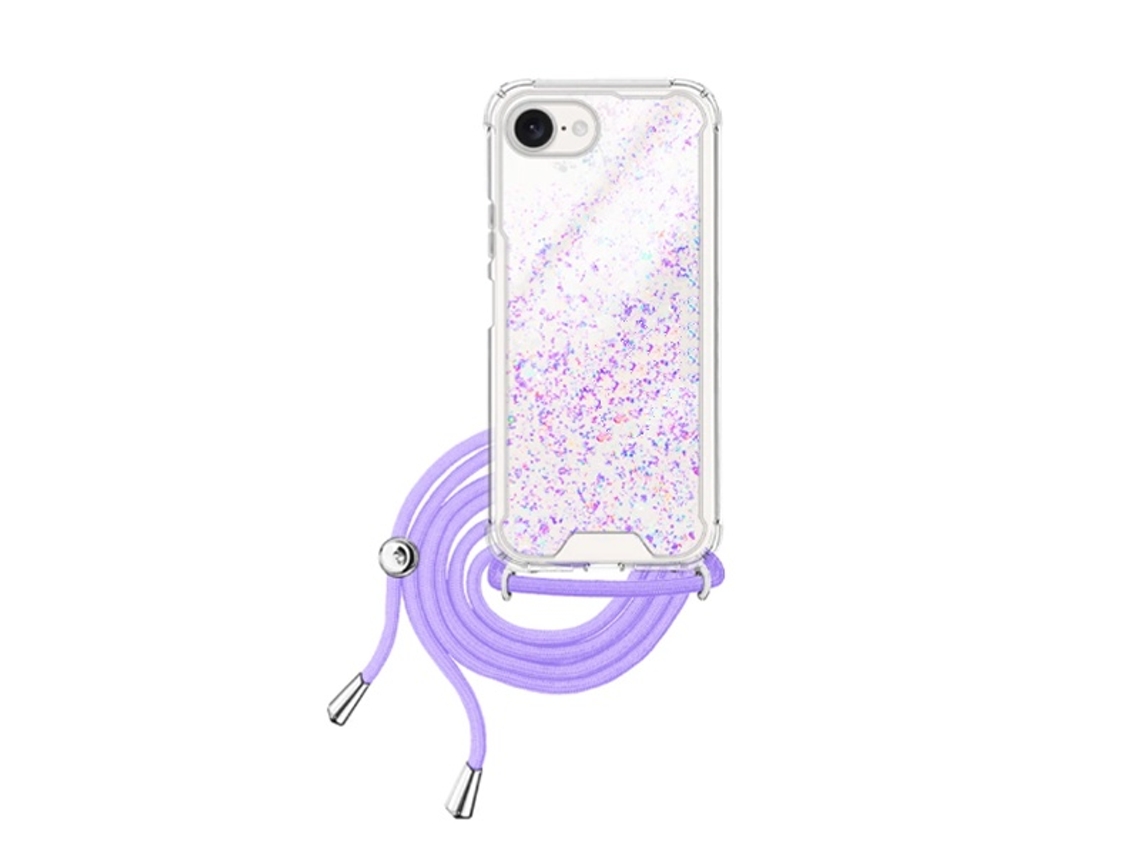 Capa Silicone Shinnyhands-free Capasmart Para Apple Iphone 16e - Roxo