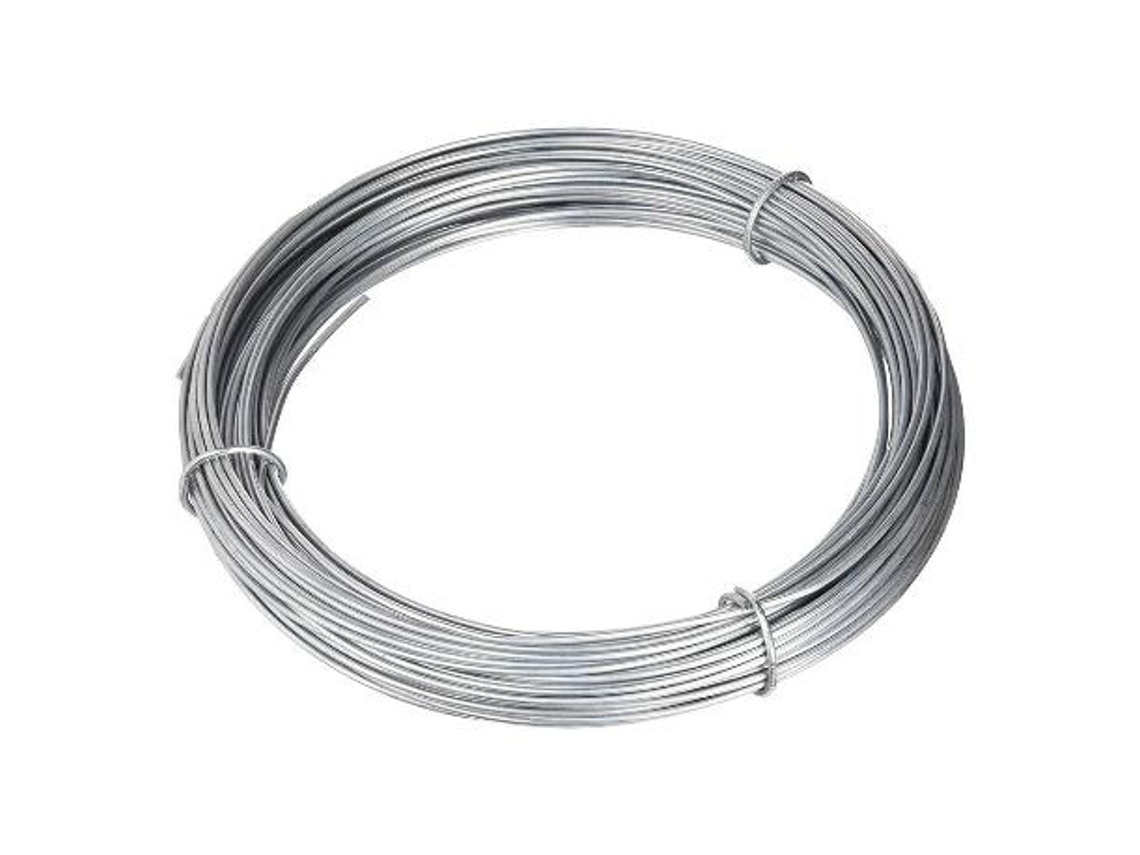 Alambre galvanizado extra 3,4mm n18 rollo 5 kg