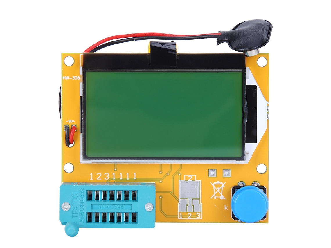 Testador de Transistor Lcr t4 com Tela Gráfica