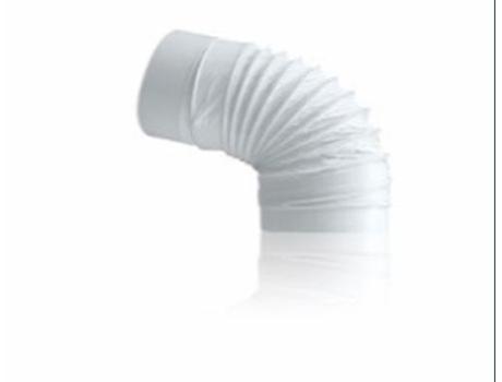 Cotovelo Flexível para Tubo de Extração Pvc Redondo Ø100 TUBPLA