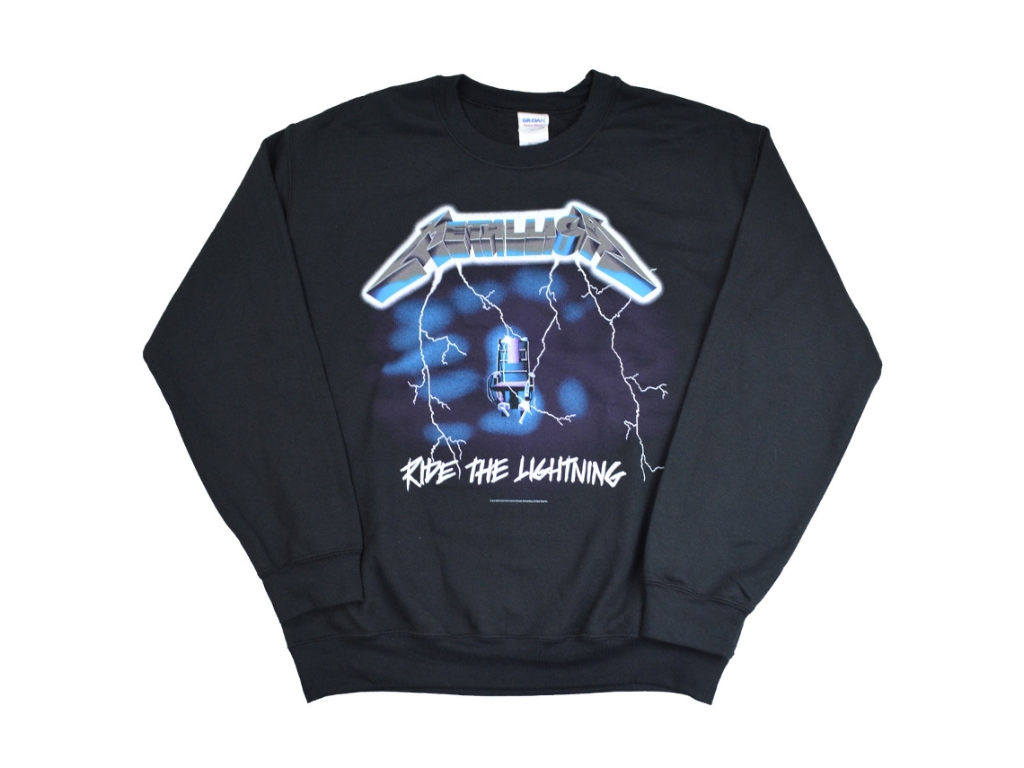 Metallica Ride The Lightning Sweatshirt Unisex Adults Size:xxxl