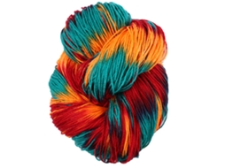 50g Fio De Tricô Colorido Misto, Fibra Acrílica Macia, Anti Pilling, Tingido À Mão, Linha De Crochê Para Suéter Artesanal Faça Você Mesmo Slowmoose