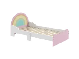 Cama para Crianças Mdf e Painel Multicamadas Cor Multicor 143x74x66 cm Zonekiz