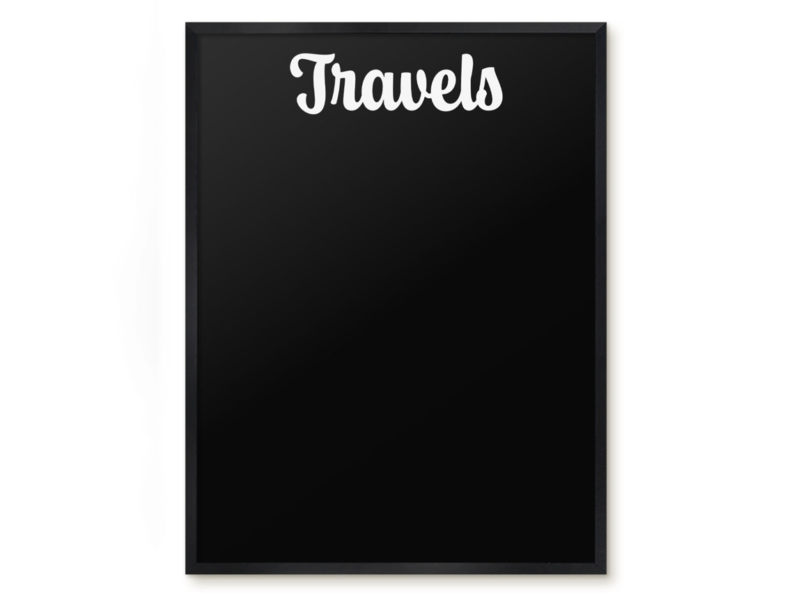 Magnetic Glass Board Travels For The Hall Espelharte (60x80 Cm)
