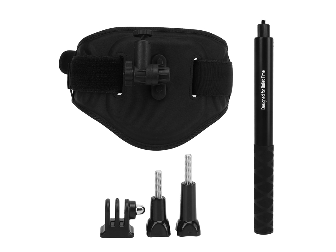 Alça lombar para câmera Puluz com haste para selfie, suporte de alça em EVA e PC compatível com Insta360 One X