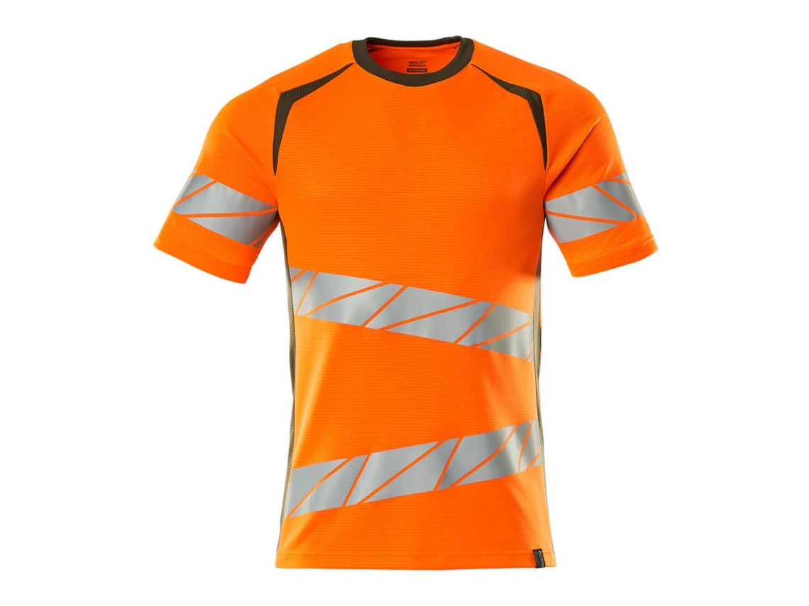 Camiseta Accelerate Safe 19082 Laranja XL MASCOT