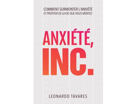 Livro Anxiété, Inc. de Leonardo Tavares (Inglês)