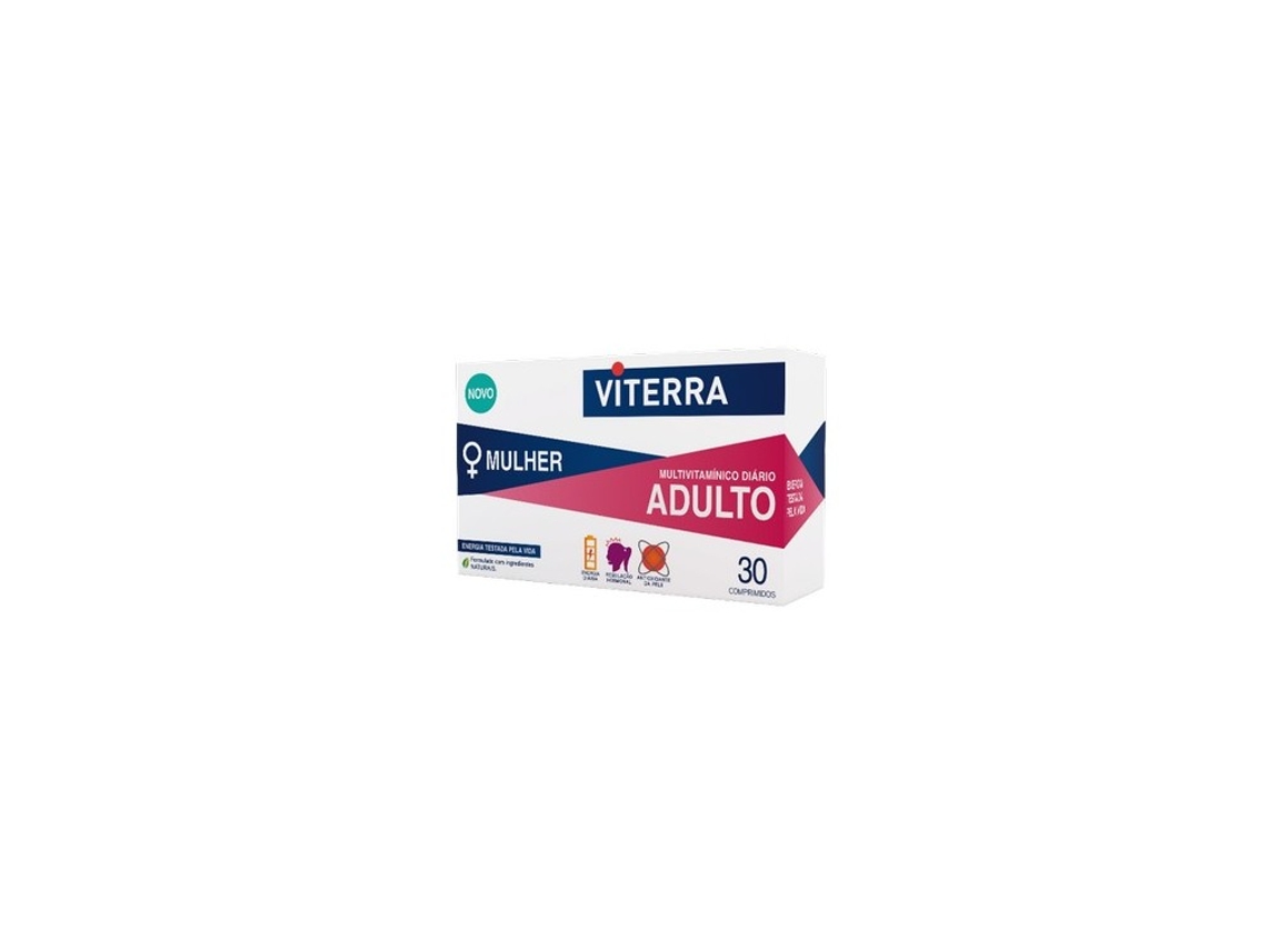 Suplemento Alimentar VITERRA Mulher Adulto (30 Comprimidos)