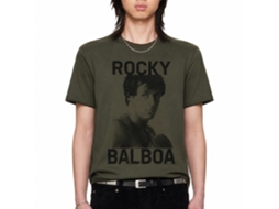 Rockinstone Rocky Movie Balboa Solid Military Green Adult T-shirt Size:xxxl