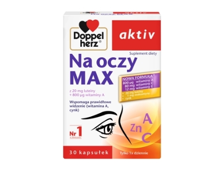 'Doppelherz' Active Suplemento Alimentar Para Visao Para O Total De Proteçao Dos Olhos, 30 Cápsulas Queisser Pharma