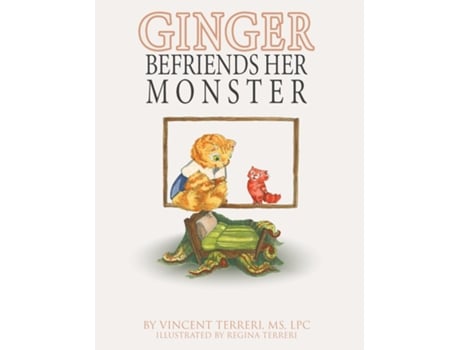 Livro Ginger Befriends Her Monster de Vincent Terreri (Inglês)