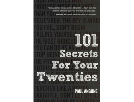 Livro 101 secrets for your twenties de paul angone (inglês)