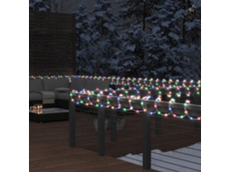 Vidaxl Cordão De Iluminação Com 1200 Luzes Led 50 M Pvc Multicolorido