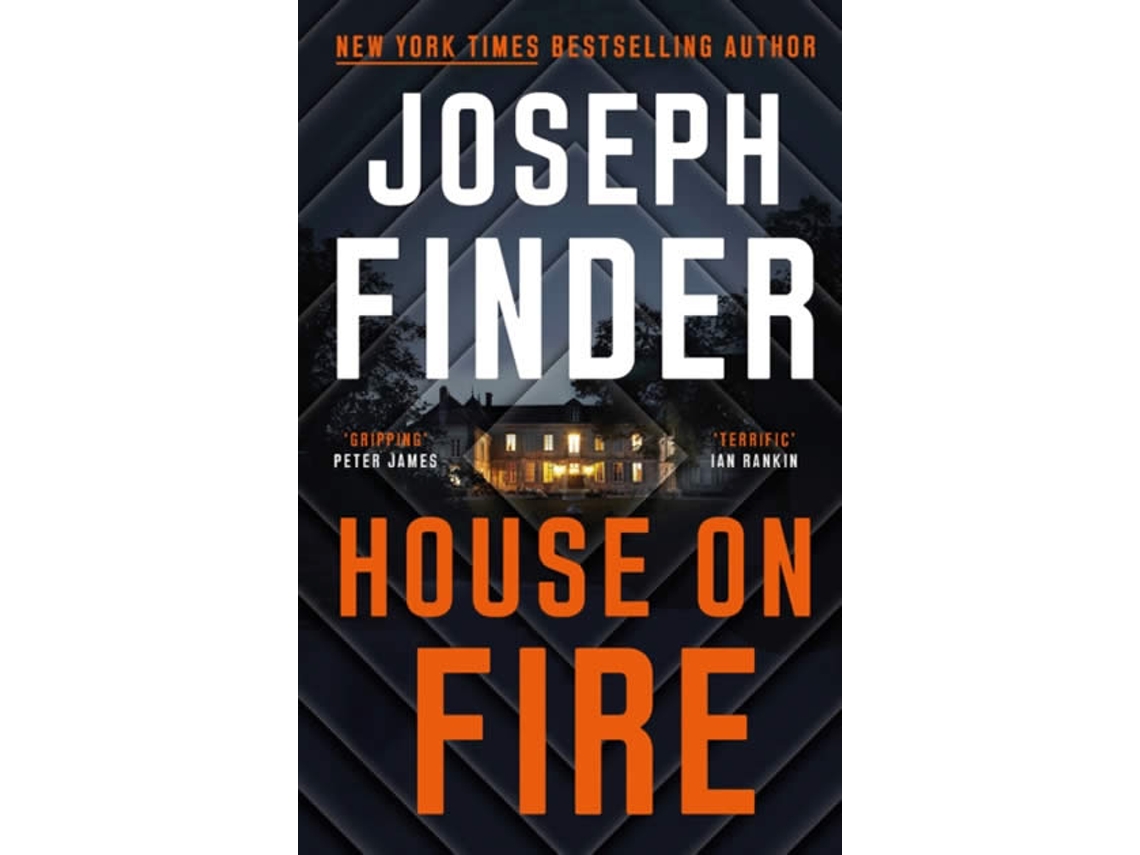 Livro House On Fire de Joseph Finder (Inglês)