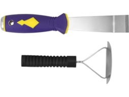 Kit Portátil Para Reparo De Pneus De Carro Em Plástico E Metal Com Raspador.