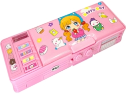Estojo para Lápis, Multifuncional, Organizador, Desenho Animado, Meninas, Meninos AQUAFORGE
