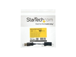Lurelia Adaptador Displayport Para Hdmi Displayport Hdmi Para Hdmi Startech.com Ultra Hd 4k 60 Hz H/f Preto