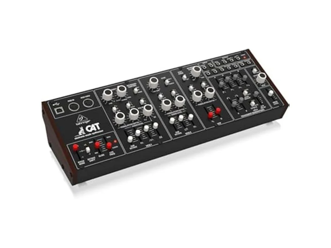 Sintetizador Analógico Behringer Cat 2 Vco 4 Formas De Onda Mixáveis Processador De Sinal Externo