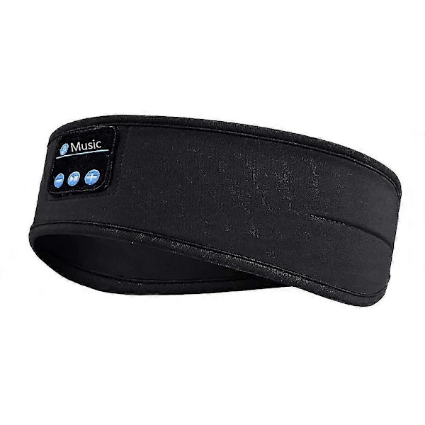Fones de Ouvido Sem Fio Bluetooth com Faixa Elástica para Cabeça, Confortável, Música, Exercícios e Esportes AQUAFORGE (preto)