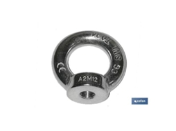 Olhal de Carga Fêmea DIN 582 - Inox-A4 - M12