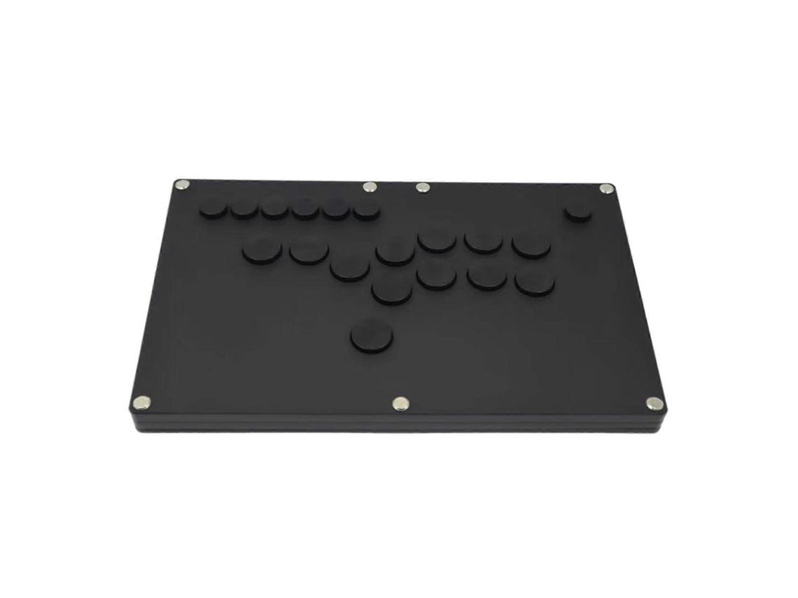 Joystick Arcade Street Fighter, Controlador De Jogo, Controle Mecânico Com Botões, Compatível Com Pc, Resistente, Nas Cores Branco E Preto. Hengjian