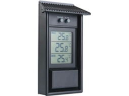 Lurelia Termómetro Ip45, Digital, Sem Fios, Ecrã Lcd, Interior/exterior, Máx./mín., A Pilhas
