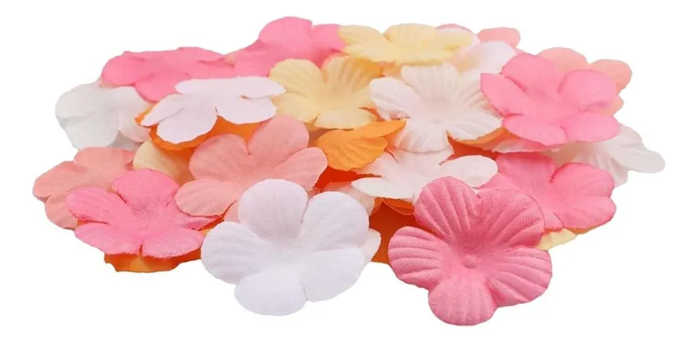 Novas Flores Artificiais Para Artesanato, Mini Pétalas Devayotoy
