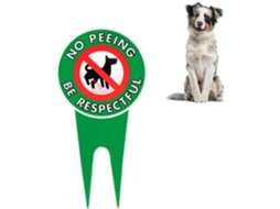 Placa de 30 X 15 Cm com a Inscrição "proibido Que o Cachorro Faça Cocô", "proibido Que o Cachorro Urine", Placas de CHABERLU