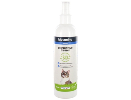 BIOCANINA Destruidor de Urina Orgânico para Gatos 240 Ml