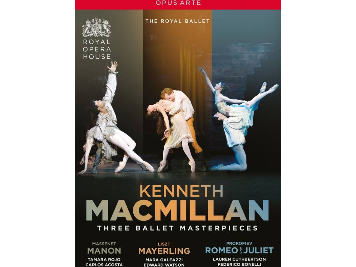 DVD-Video Album Three Ballet Masterpieces (4CDs)