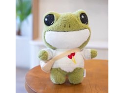Primerox boneca de Pelúcia de Rã Fofa 30cm Brinquedo Animal Presente para Crianças Meninas Amigos