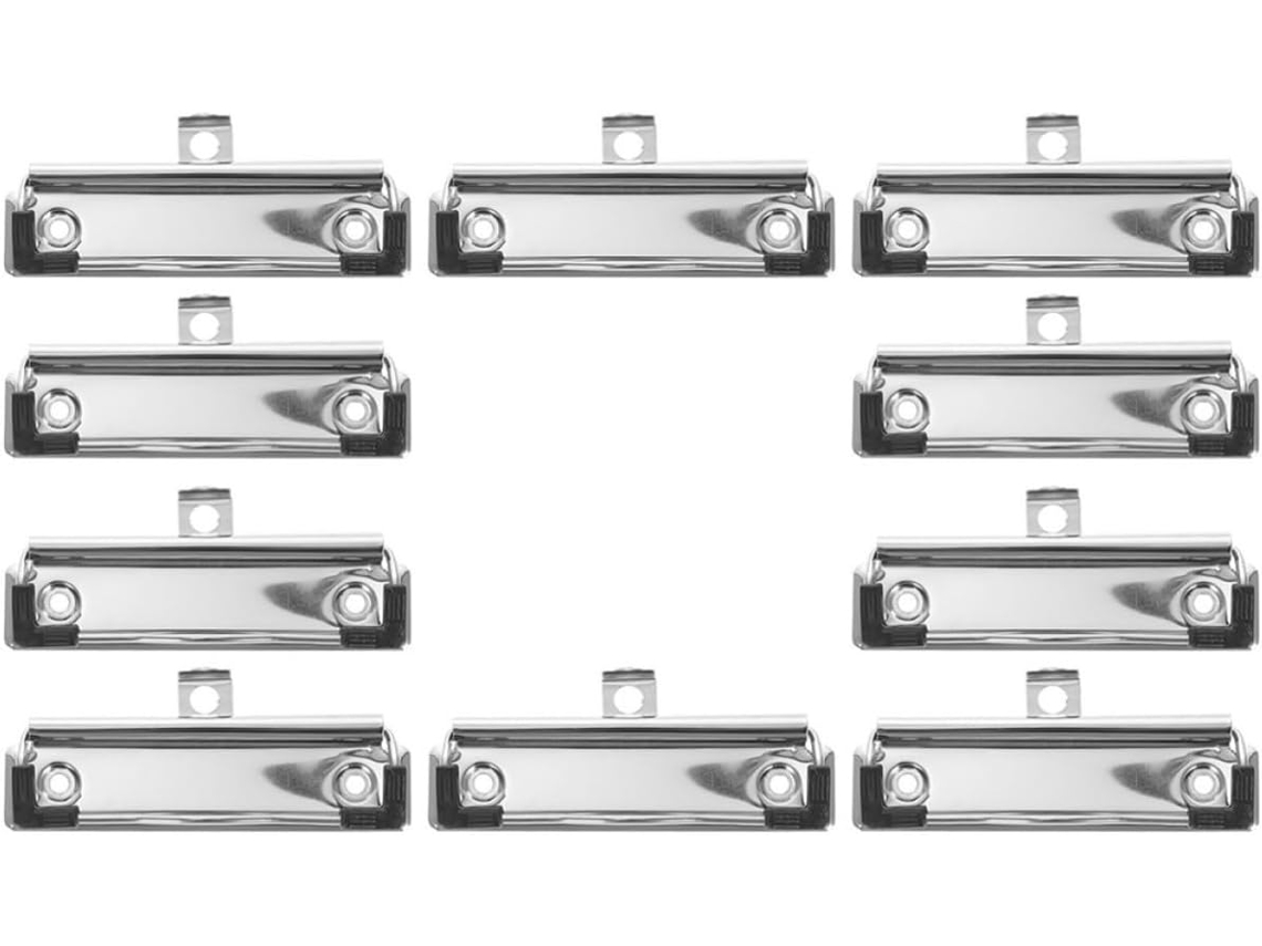 Conjunto Coheali com 50 clipes de metal para mesa e cozinha, clipes de metal e plástico, fáceis de usar.