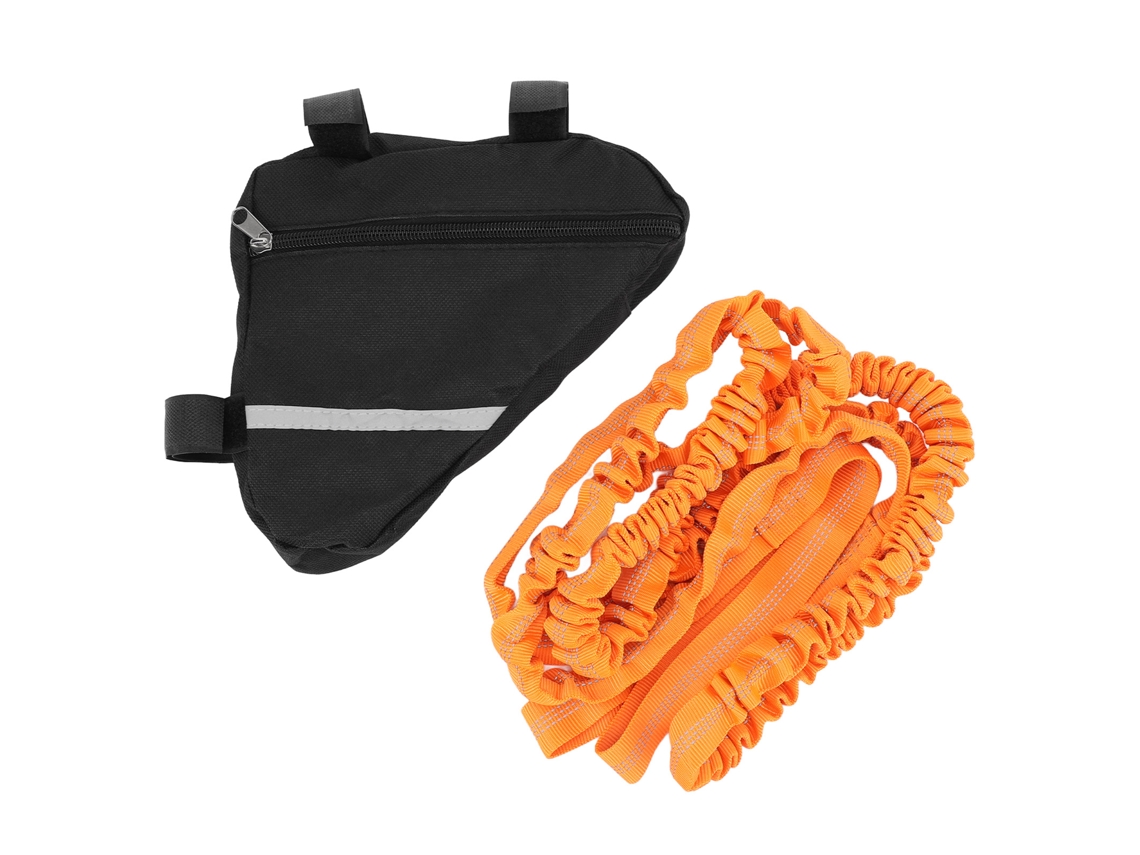 Business corda de Remo para Bicicleta Elástica com Bolsa para Ciclismo Camping Laranja