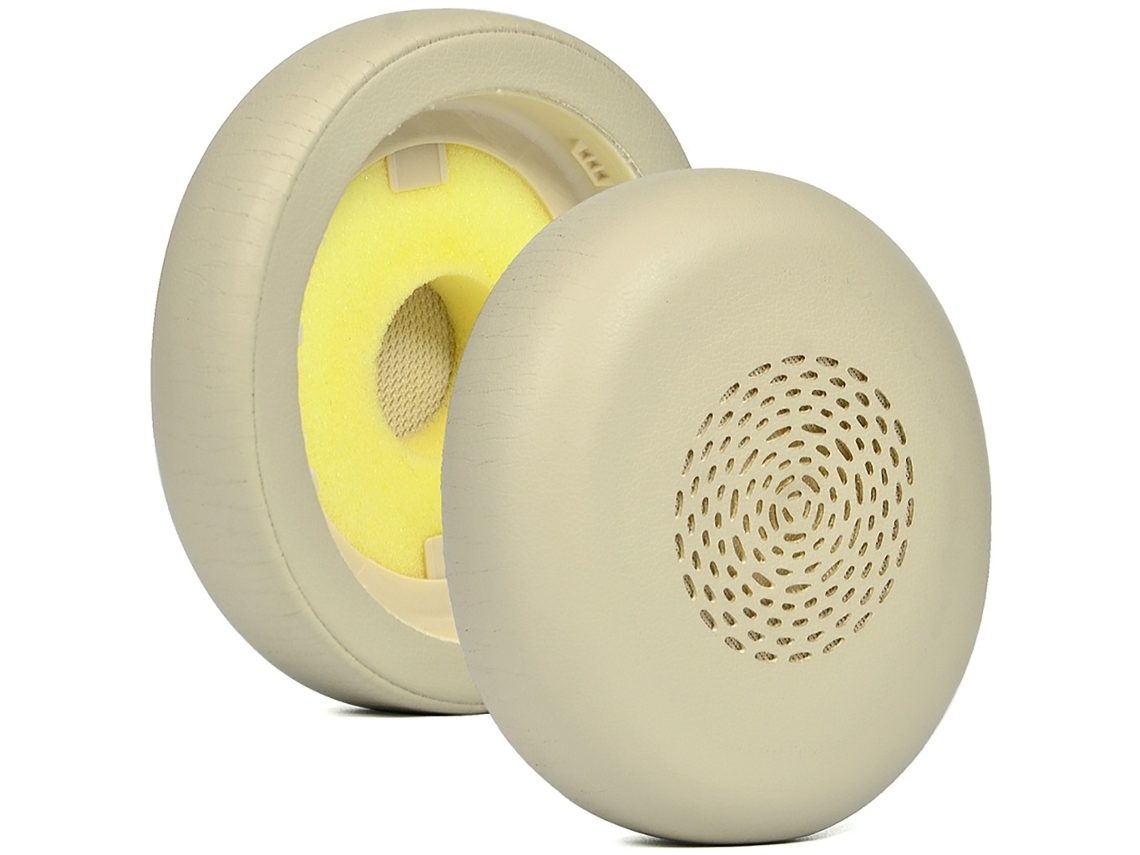 Lurelia Almofadas Fones de ouvido para ouvintes Evolve2 75, feitos de espuma sólida, Cinzento