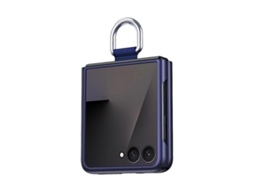 Capa Ultrafina Com Toque De Seda E Anel De Cinto Para Samsung Galaxy Flip 7 5g.